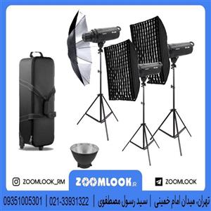 کیت کامل فلاش استودیویی300 ژول نایس فوتو NiceFoto RA300