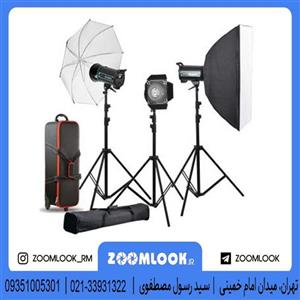 کیت کامل فلاش استودیویی 400 ژول اس اند اس S&S QS-400