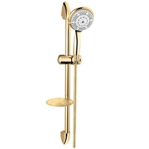 علم دوش حمام تک کاره طلایی