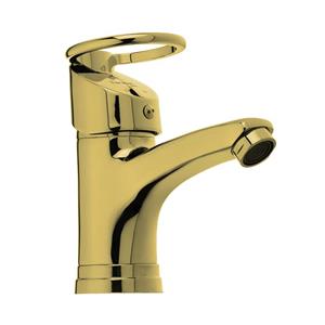 شیر روشویی فراست پویا مدل النگویی طلایی براق