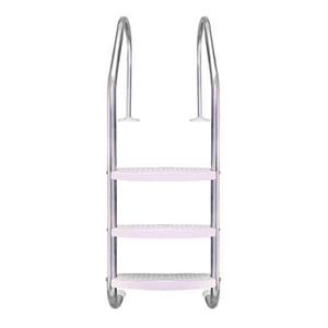 نردبان استخر 3پله مدل استیل 304