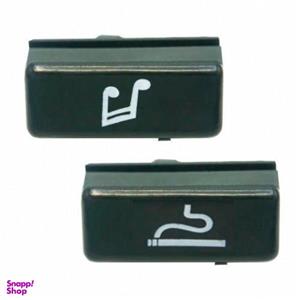 کلید پنل ضبط و جاسیگاری خودرو وارون مدل P-103104 مناسب برای پژو405 بسته 2 عددی