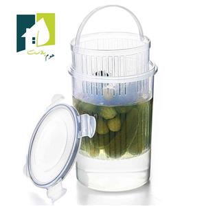 ظرف نگهدارنده ترشیجات و لبنیات استوانه ای کد 0820