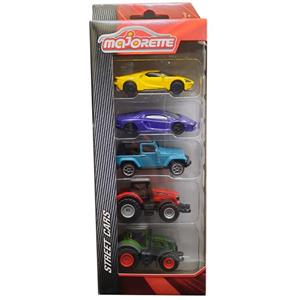 ماشین بازی ماژورت مدل MAJORETTE PACK-5 STREET CARS-4 بسته 5 عددی