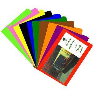 مقوا رنگی تیما مدل پشت شطرنجی سایز 25x35 سانتی متر بسته 50 عددی