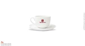 فنجان نعلبکی تبلیغاتی مربع چینی ۴۳۰