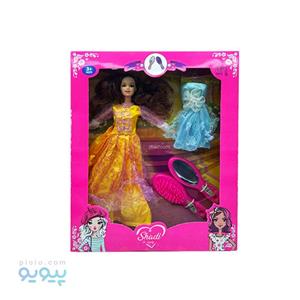 عروسک باربی با ست لباس APT آیتم APT109 عمده و کارتنی