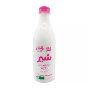 شیر بطری کم چرب با ویتامین D3 می ماس 1 لیتری 