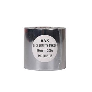ریبون پرینتر لیبل زن NK مدل Wax 60mm x 300m