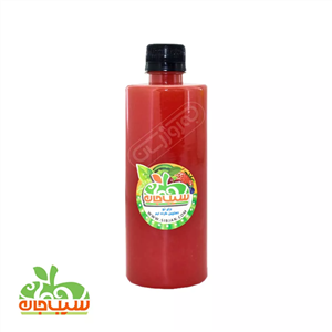 آب هندوانه طبیعی سیب جان 500 سی سی