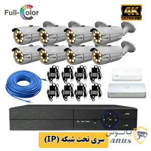 پکیج دوربین مداربسته ۸ عددی مکس پاور BIP-418