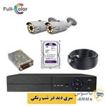 پکیج دوربین مداربسته ۲ عددی مکس پاور WB-412