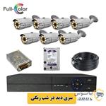 پکیج دوربین مداربسته ۷ عددی مکس پاور WB-417