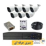 پکیج دوربین مداربسته ۷ عددی مکس پاور MP-217