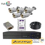 پکیج دوربین مداربسته ۵ عددی مکس پاور WB-415