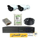 پکیج دوربین مداربسته ۲ عددی مکس پاور MP-202