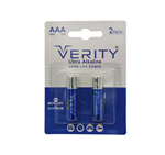 باتری نیم قلمی Verity AAA ultra Alkaline بسته 2 عددی