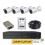 پکیج دوربین مداربسته ۴ عددی مکس پاور MP-4145G