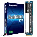 SSD: Gigabyte Gen3 2500E 1TB