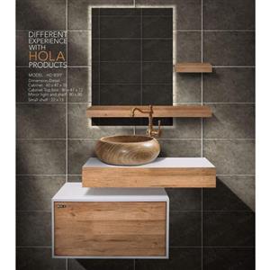 روشویی کابینتی هولا مدل HD8007