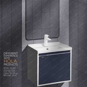 روشویی کابینتی هولا مدل HD5001 سورمه ای