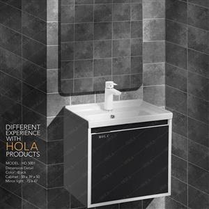 روشویی کابینتی هولا مدل HD5001 مشکی