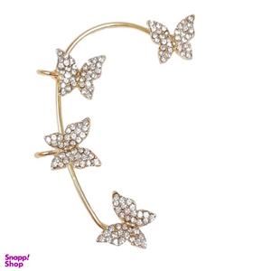 گوشواره زنانه مدل ایرکاف طرح پروانه کد Ensc2