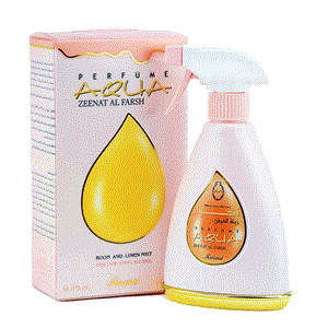 خوشبو کننده هوا آکوا زینت الفرش رصاصی Rasasi Aqua Zeenath Al Farsh Air Freshener 375ml