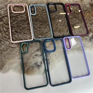 قاب گوشی سامسونگ Galaxy M33 مدل پشت مات محافظ لنز دار