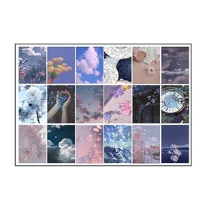 برچسب مدل اسکرپ بوک دخترانه طرح وینتج رویایی کد 01 -