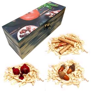 ست هدیه دکوراتیو مدل شب یلدا کد YP02 مجموعه 12 عددی