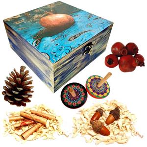 ست هدیه مدل شب یلدا کد YB15 مجموعه 17 عددی