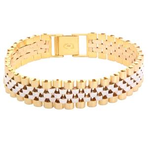 دستبند طلا 18 عیار زنانه طلای مستجابی کد R4 