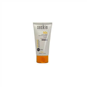 کرم ضد آفتاب ساسکین SPF50 بی رنگ با محافظت بسیار بالا مناسب پوست چرب و مختلط