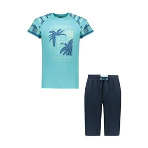 ست تی شرت آستین کوتاه و شلوارک مردانه مولی جون مدل mj5-191-53 Moolijoon Short Sleeve T-Shirt And Shorts Set For Men 