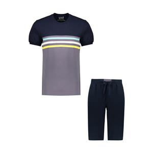 ست تی شرت آستین کوتاه و شلوارک مردانه مولی جون مدل mj5-192-79 Moolijoon Short Sleeve T-Shirt And Shorts Set For Men 