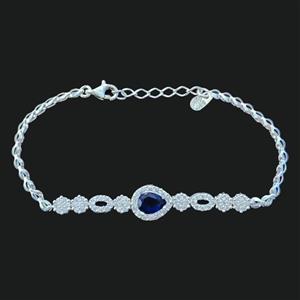دستبند نقره زنانه مدل 30543 -