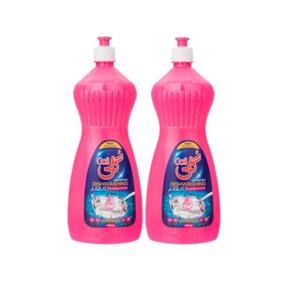 مایع ظرفشویی گلی مدل 001 وزن 1 کیلو گرم مجموعه 2 عددی