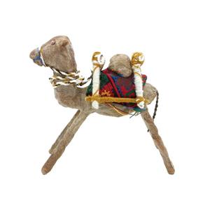 عروسک نمدی روستاتیش مدل شتر پشمل‌آبادی 