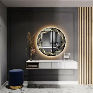 آینه سرویس بهداشتی تارا دکور مدل لمسی کد tc138