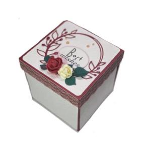 کارت پستال سه بعدی مدل کیک