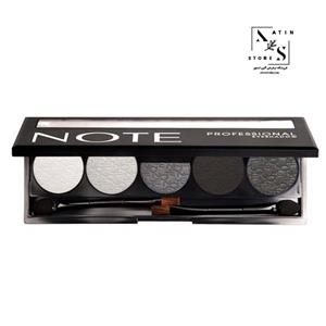 سایه چشم نوت سری Professional Palette شماره 105 Note Professional Palette Eye Shadow 105 5Pcs