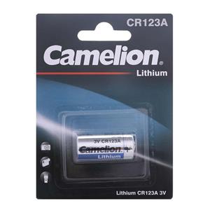 بسته سه تایی باتری کملیون مدل CR123A 3V CAMELION Lithium Battery CR123A