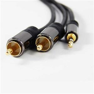 کابل تبدیل جک 3.5 میلی متری به RCA کی نت مدل Stereo به طول 1.5 متر