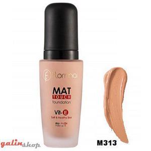 کرم پودر فلورمار مدل مات شماره 313 Flormar Mat Foundation 313