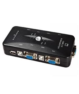 Omega KVM SWITCH 4 PORT USB + کابل