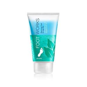 Avon Foot Works ژل مراقبت از پا با روغن نعنا حجم 150 میلی لیتر