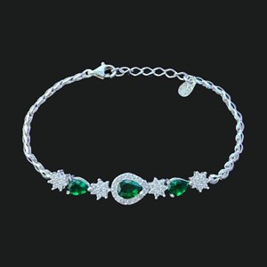 دستبند نقره زنانه مدل 30536 -