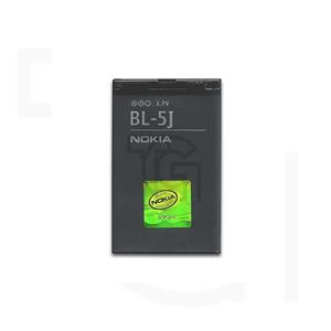 باتری موبایل مدل BL-5J ظرفیت 1320 میلی آمپر ساعت مناسب برای گوشی موبایل نوکیا N900