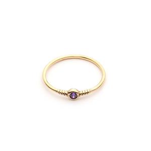 انگشتر طلا 18 عیار زنانه پرسته مدل 14065441 Paraste Gold Ring For Women 